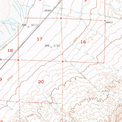United States Geological Survey Keeler, CA (1951, 62500-Scale) digital map