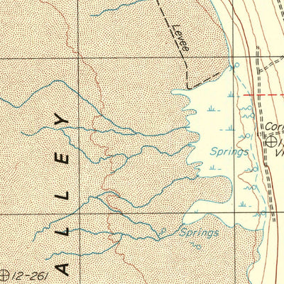 United States Geological Survey Keeler, CA (1987, 24000-Scale) digital map