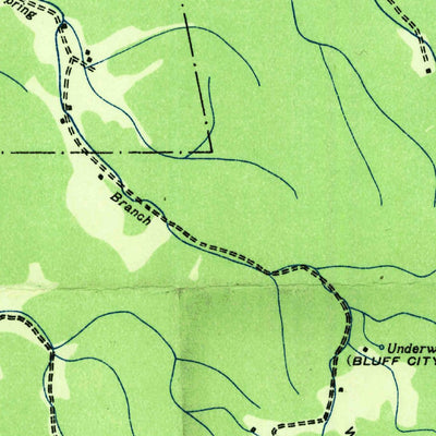 United States Geological Survey Keenburg, TN (1935, 24000-Scale) digital map