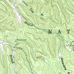 United States Geological Survey Keenburg, TN (1960, 24000-Scale) digital map