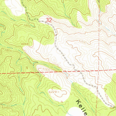 United States Geological Survey Keene, CA (1966, 24000-Scale) digital map
