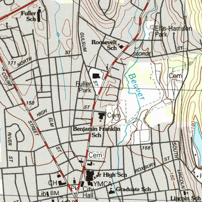 United States Geological Survey Keene, NH (1998, 24000-Scale) digital map
