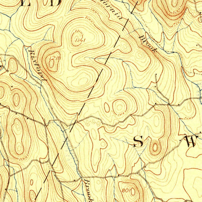 United States Geological Survey Keene, NH-VT (1898, 62500-Scale) digital map