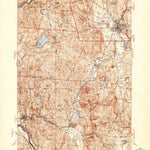United States Geological Survey Keene, NH-VT (1935, 62500-Scale) digital map