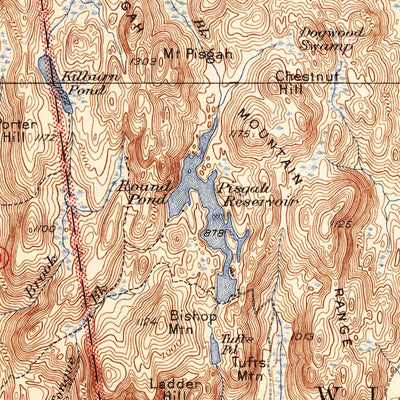 United States Geological Survey Keene, NH-VT (1935, 62500-Scale) digital map
