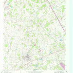 United States Geological Survey Keene, TX (1960, 24000-Scale) digital map