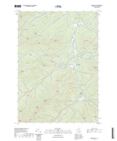 United States Geological Survey Keene Valley, NY (2023, 24000-Scale) digital map