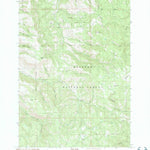 United States Geological Survey Keeney Point, OR (1990, 24000-Scale) digital map