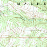 United States Geological Survey Keeney Point, OR (1990, 24000-Scale) digital map