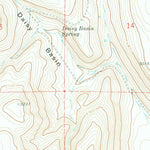United States Geological Survey Keeney Ridge, OR (1972, 24000-Scale) digital map