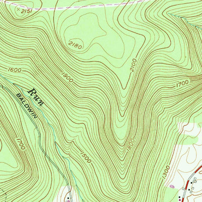United States Geological Survey Keeneyville, PA (1954, 24000-Scale) digital map