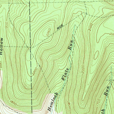 United States Geological Survey Keeneyville, PA (1954, 24000-Scale) digital map