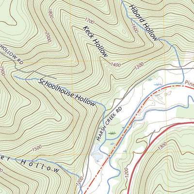 United States Geological Survey Keeneyville, PA (2023, 24000-Scale) digital map