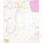 United States Geological Survey Keensburg, IL-IN (1959, 24000-Scale) digital map