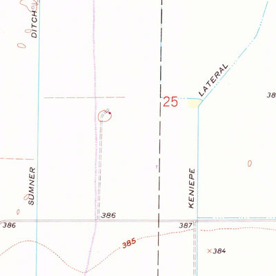 United States Geological Survey Keensburg, IL-IN (1959, 24000-Scale) digital map