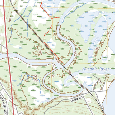 United States Geological Survey Keeseville, NY (2023, 24000-Scale) digital map