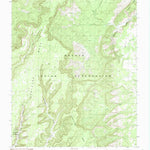 United States Geological Survey Keet Seel Ruin, AZ (1988, 24000-Scale) digital map