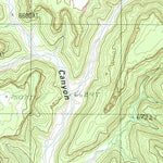 United States Geological Survey Keet Seel Ruin, AZ (1988, 24000-Scale) digital map