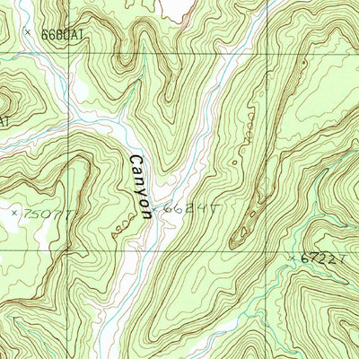 United States Geological Survey Keet Seel Ruin, AZ (1988, 24000-Scale) digital map