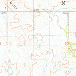 United States Geological Survey Keever Butte, ND (1975, 24000-Scale) digital map