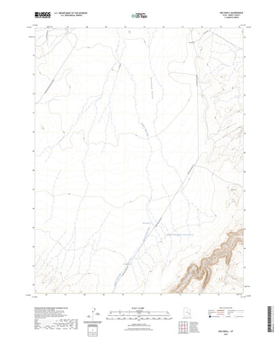 United States Geological Survey Keg Knoll, UT (2023, 24000-Scale) digital map
