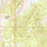 United States Geological Survey Keg Mountain Ranch, UT (1971, 24000-Scale) digital map