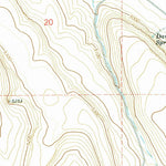 United States Geological Survey Keg Springs Valley East, OR (1971, 24000-Scale) digital map
