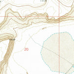United States Geological Survey Keg Springs Valley West, OR (1971, 24000-Scale) digital map