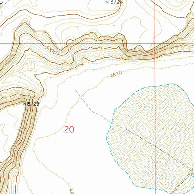 United States Geological Survey Keg Springs Valley West, OR (1971, 24000-Scale) digital map