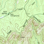 United States Geological Survey Kehl Ridge, AZ (1972, 24000-Scale) digital map