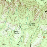 United States Geological Survey Kehl Ridge, AZ (1972, 24000-Scale) digital map