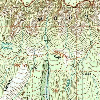 United States Geological Survey Kehl Ridge, AZ (2004, 24000-Scale) digital map