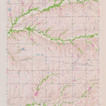 United States Geological Survey Keighley, KS (1964, 24000-Scale) digital map