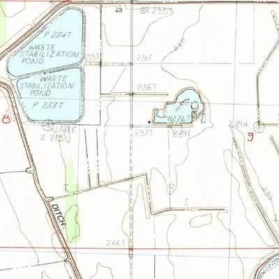 United States Geological Survey Keiser, AR (1983, 24000-Scale) digital map