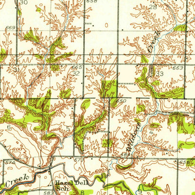 United States Geological Survey Keithsburg, IL-IA (1935, 62500-Scale) digital map