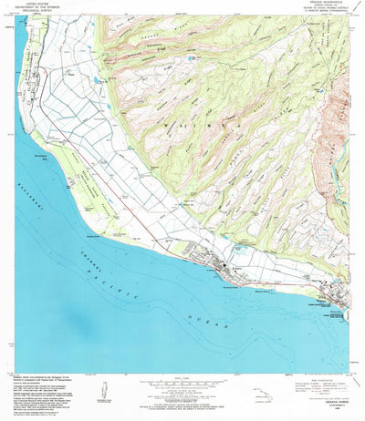United States Geological Survey Kekaha, HI (1983, 24000-Scale) digital map