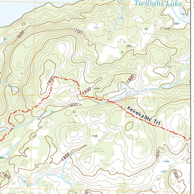 United States Geological Survey Kekekabic Lake, MN (2022, 24000-Scale) digital map
