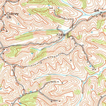 United States Geological Survey Kelat, KY (1953, 24000-Scale) digital map
