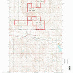 United States Geological Survey Keldron, SD-ND (1998, 24000-Scale) digital map