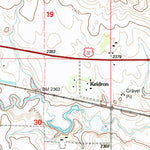 United States Geological Survey Keldron, SD-ND (1998, 24000-Scale) digital map