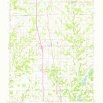 United States Geological Survey Kell, IL (1965, 24000-Scale) digital map
