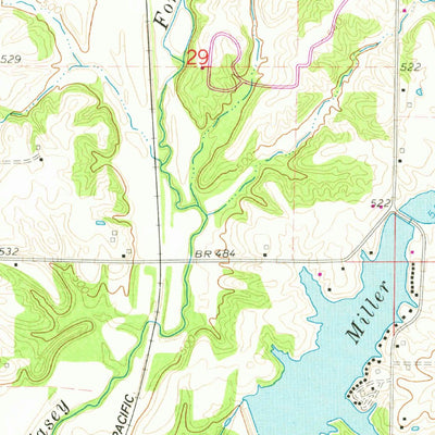 United States Geological Survey Kell, IL (1965, 24000-Scale) digital map