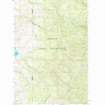 United States Geological Survey Keller Butte, WA (1989, 24000-Scale) digital map