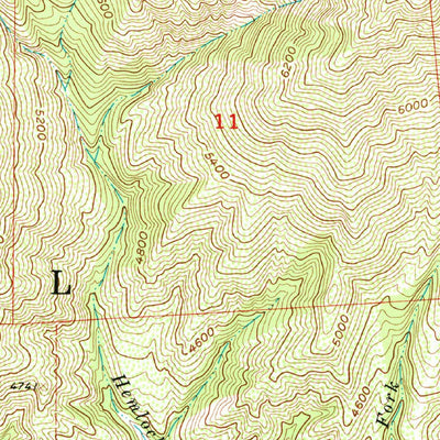 United States Geological Survey Keller Peak, CA (1967, 24000-Scale) digital map