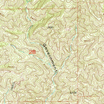 United States Geological Survey Keller Peak, CA (1967, 24000-Scale) digital map