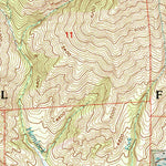 United States Geological Survey Keller Peak, CA (1996, 24000-Scale) digital map