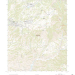 United States Geological Survey Keller Peak, CA (2021, 24000-Scale) digital map
