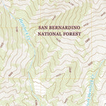 United States Geological Survey Keller Peak, CA (2021, 24000-Scale) digital map