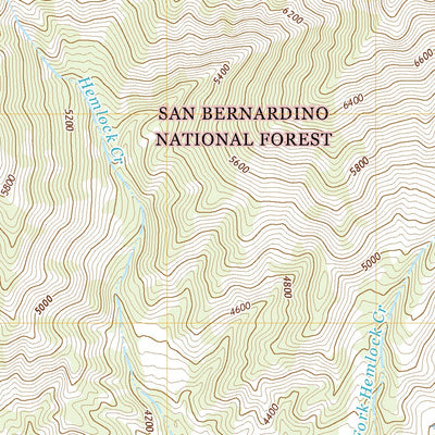 United States Geological Survey Keller Peak, CA (2021, 24000-Scale) digital map