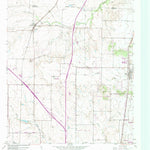 United States Geological Survey Keller, TX (1955, 24000-Scale) digital map